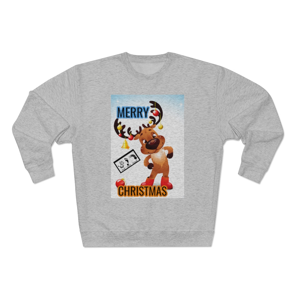 Five Toes Down Reindeer Unisex Sweatshirt