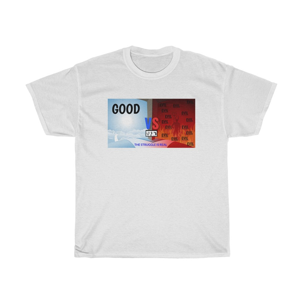 Five Toes Down Good vs Evil Unisex Tee