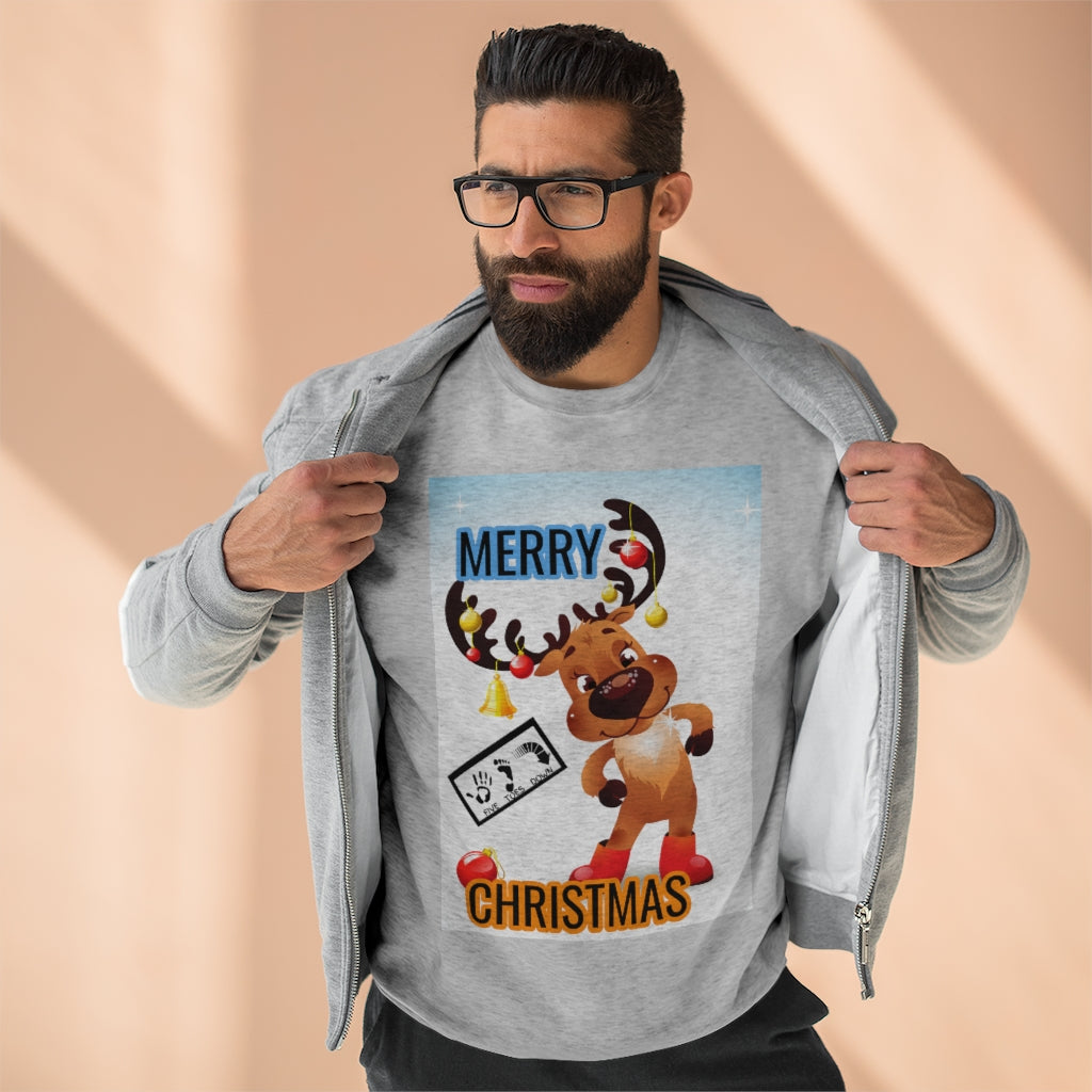 Five Toes Down Reindeer Unisex Sweatshirt