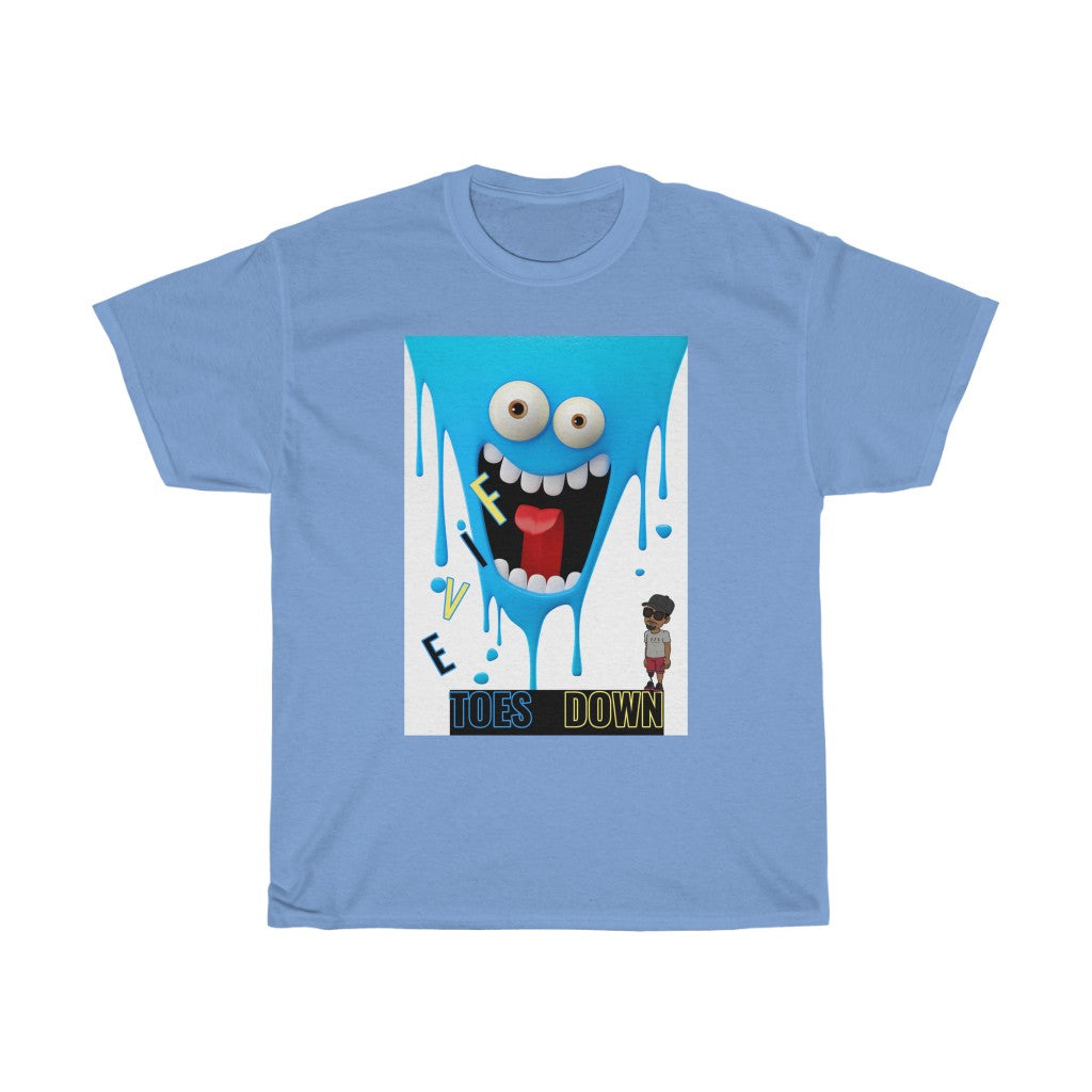 Five Toes Down Scream Unisex Tee