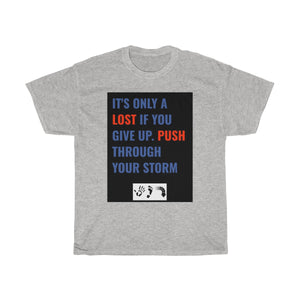 Five Toes Down Push Through Unisex Tee