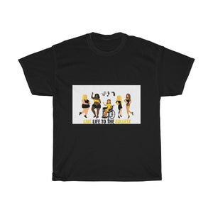 Five Toes Down Live Life Unisex Tee