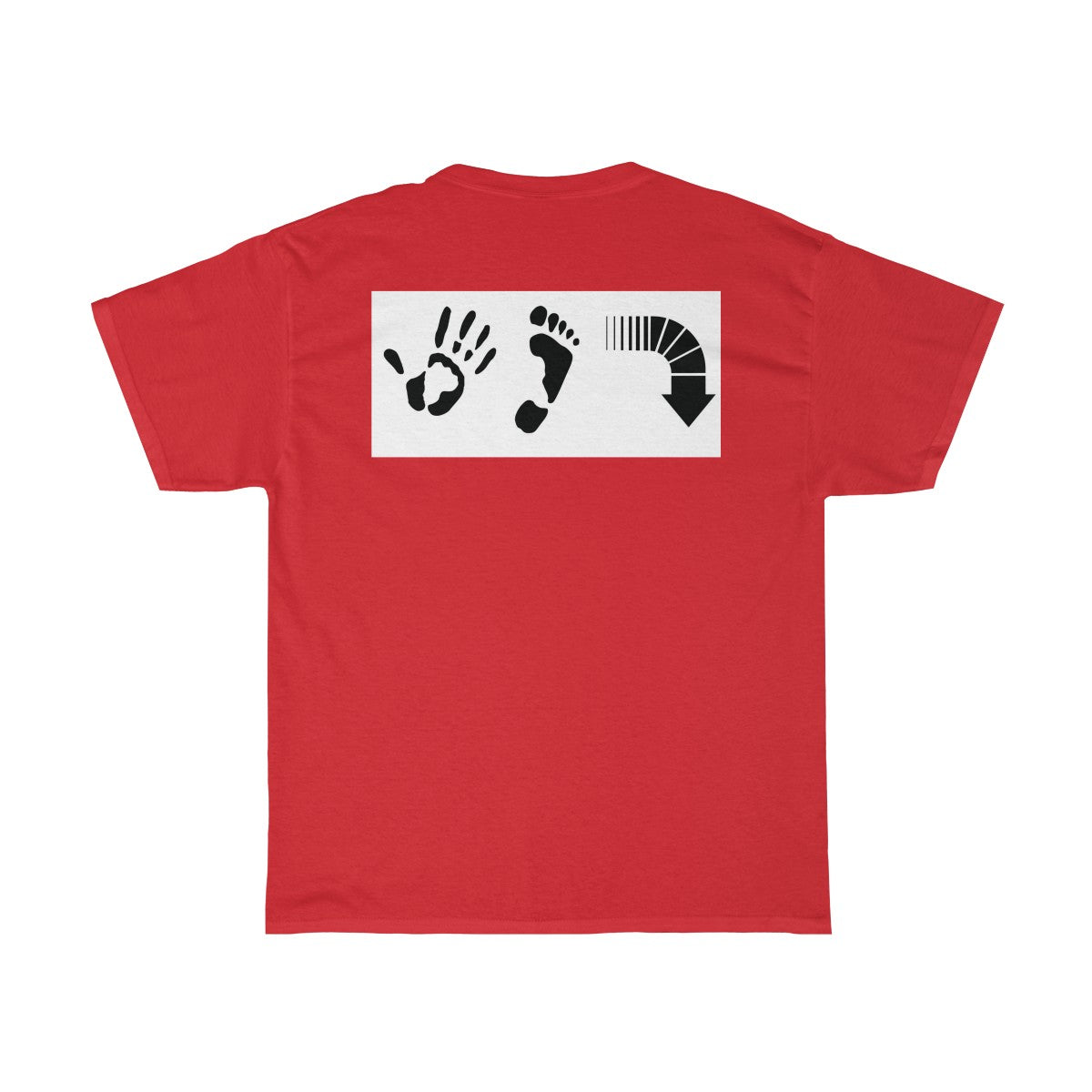 Five Toes Down I'm Mad Unisex Tee (Front/Back)