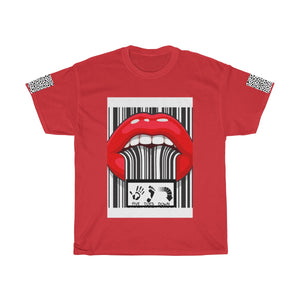 Five Toes Down Lip Drip Unisex Tee