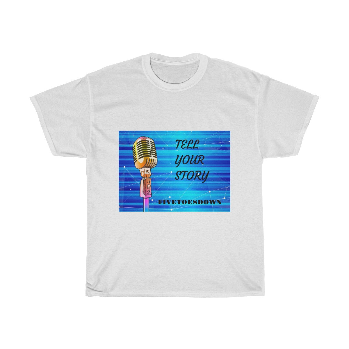 Five Toes Down Mic Check Unisex Tee