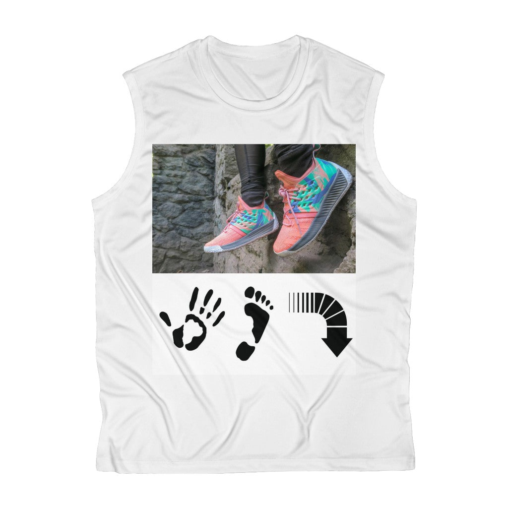Five Toes Down Men's Sleeveless Performance Tee