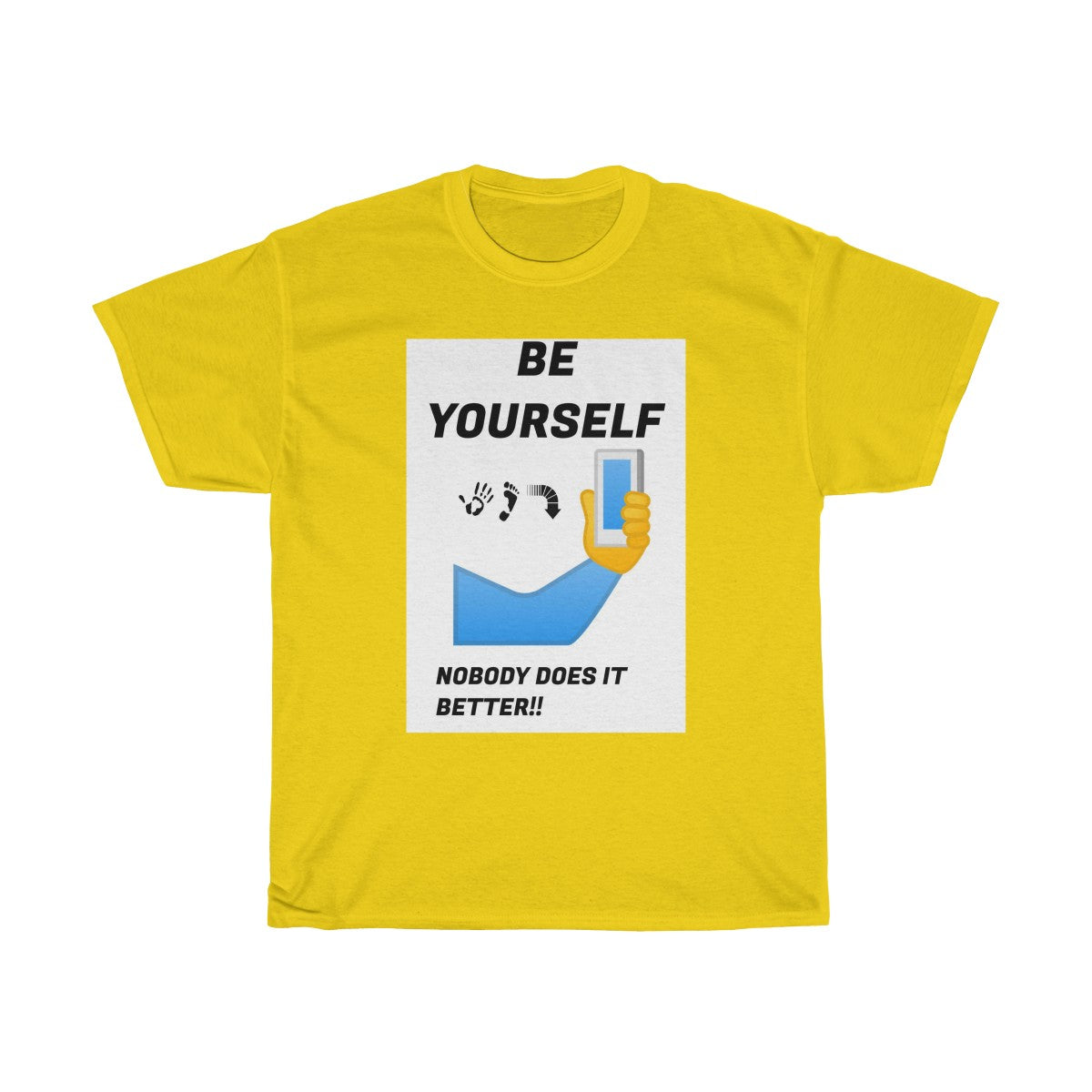 Five Toes Down Be Yourself Unisex Tee