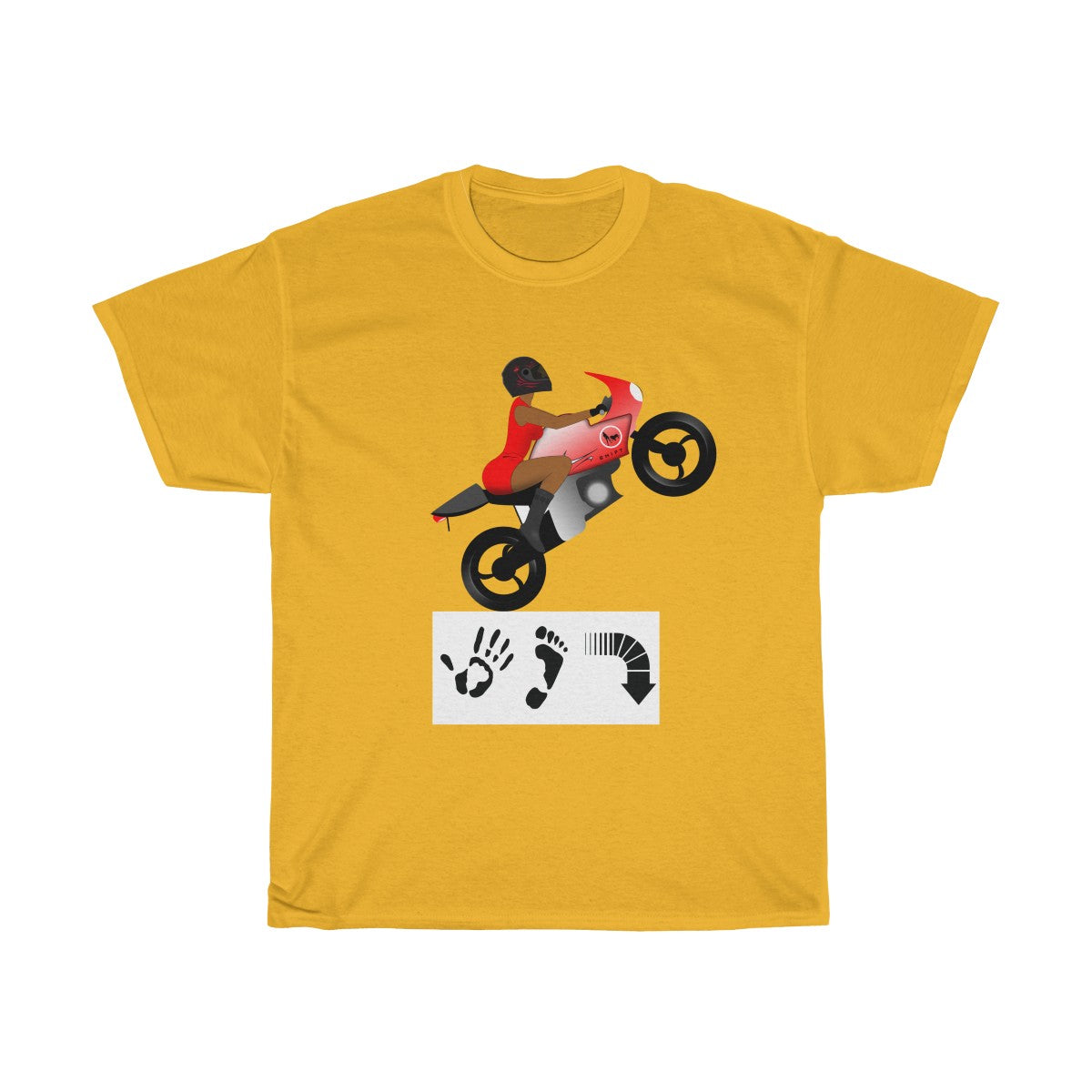 Five Toes Down Lady Rider Unisex Tee