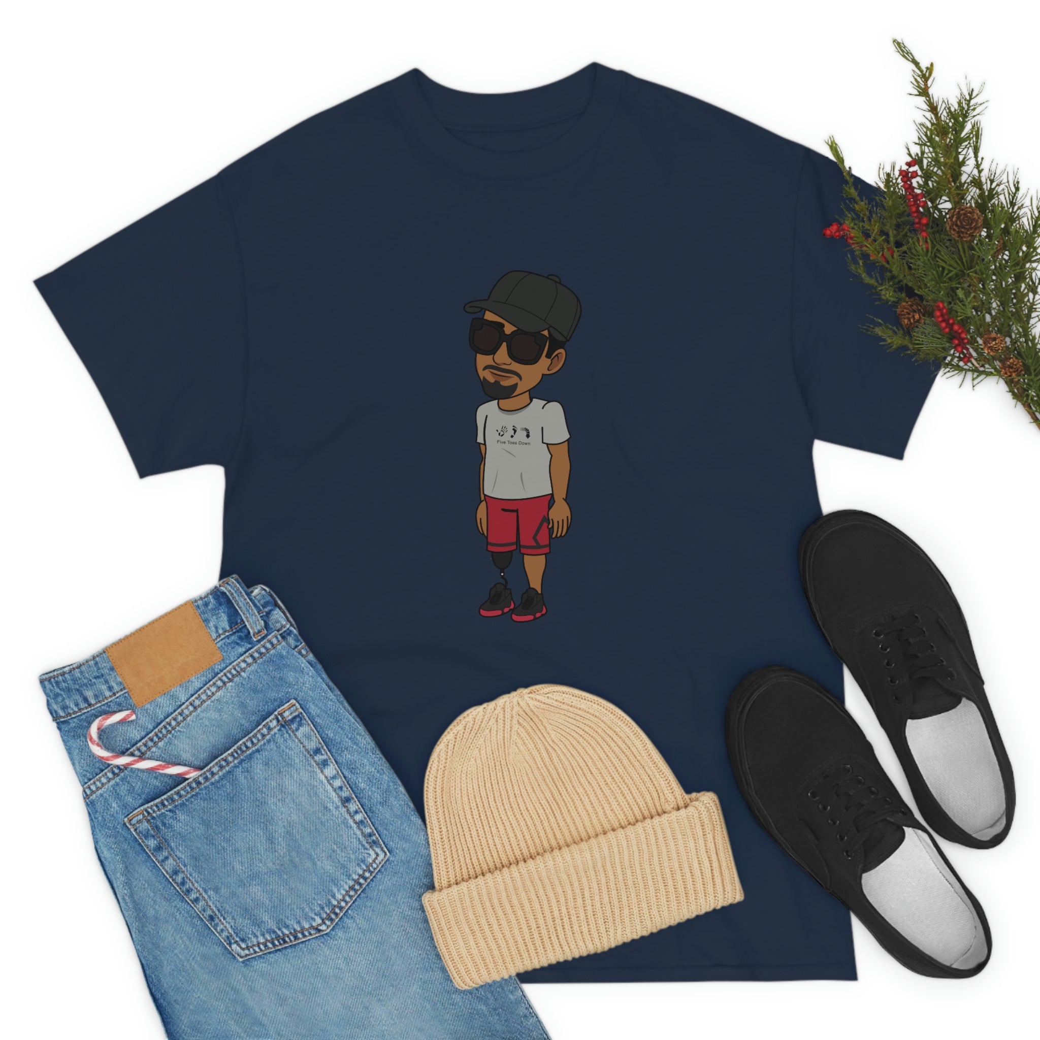 Five Toes Down Henry Unisex Tee