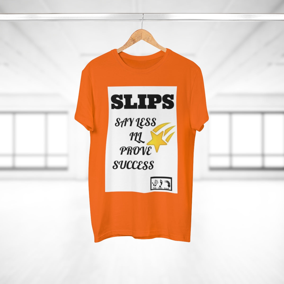 Five Toes Down Single Jersey Men's T-shirt SLIPS