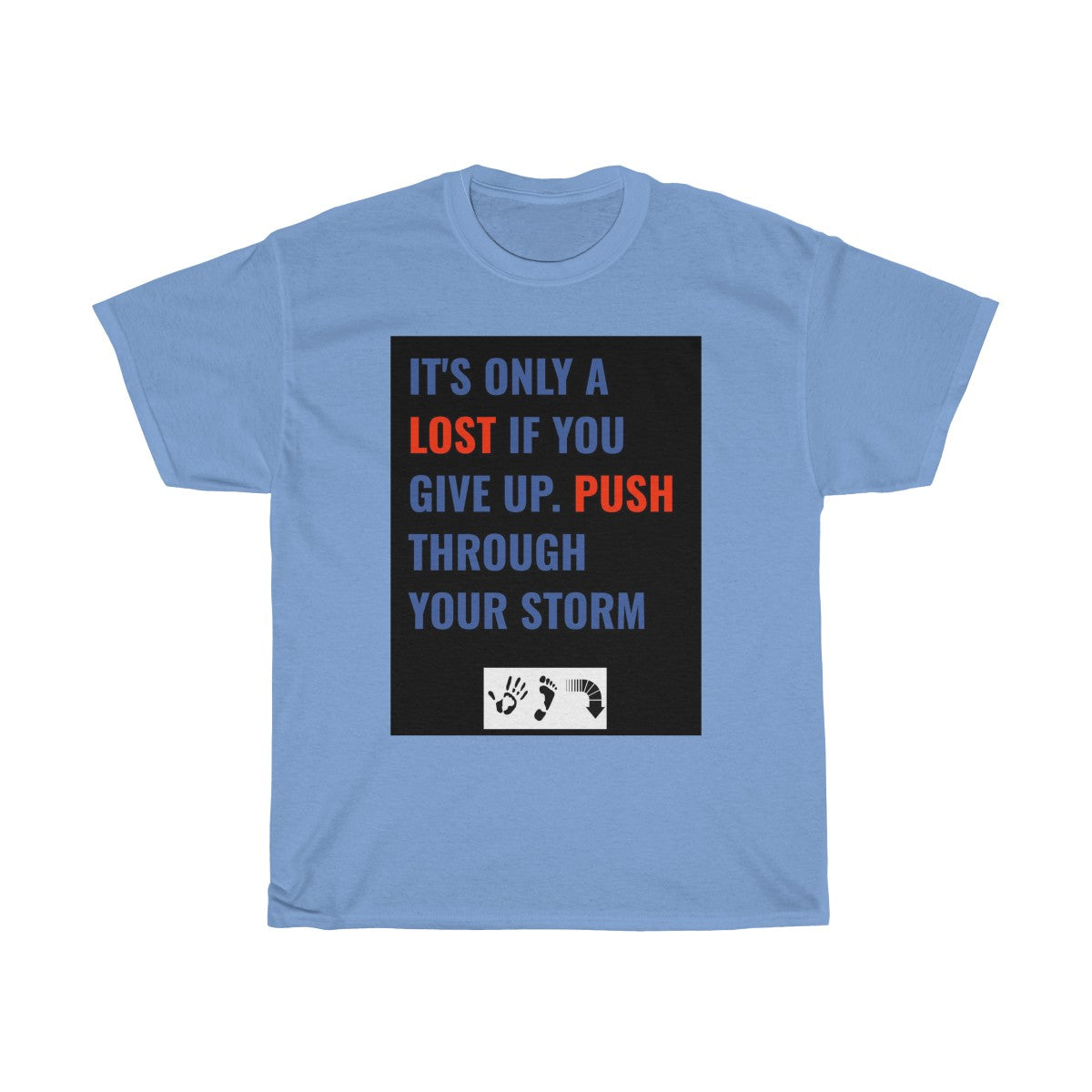 Five Toes Down Push Through Unisex Tee