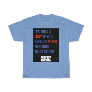 Five Toes Down Push Through Unisex Tee