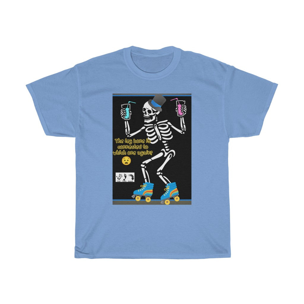 Five Toes Down Skeleton Unisex Tee