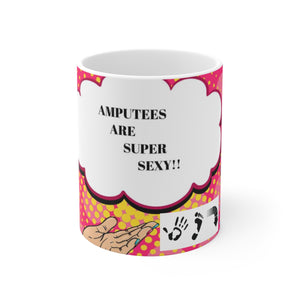 Five Toes Down Amp Sexy White Ceramic Mug