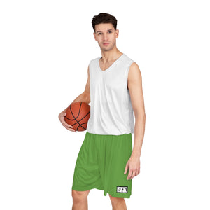 Five Toes Down Basketball Shorts Green