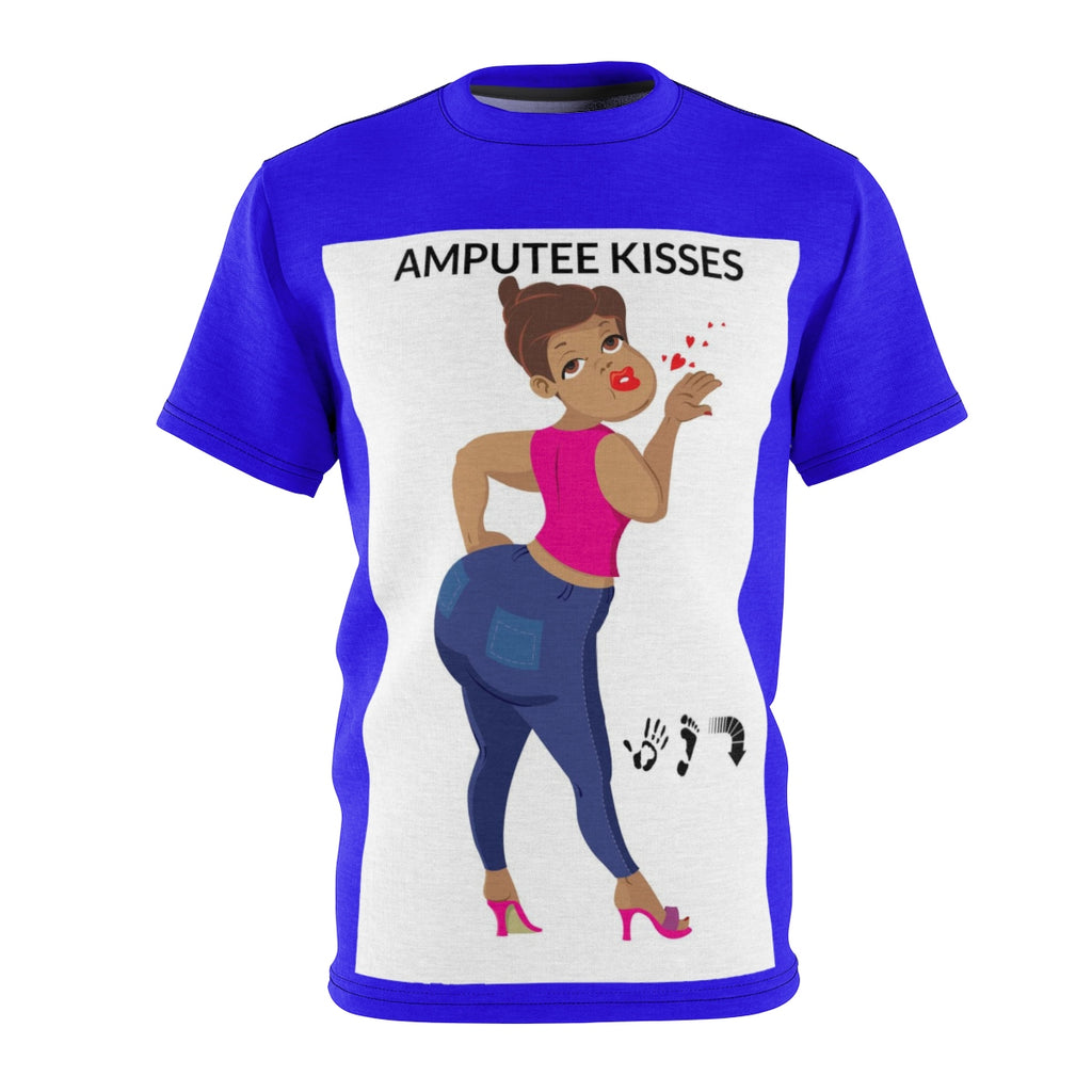 Five Toes Down Amp Kisses Unisex Cut & Sew Tee