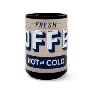 Five Toes Down Coffee Black Mug 15oz