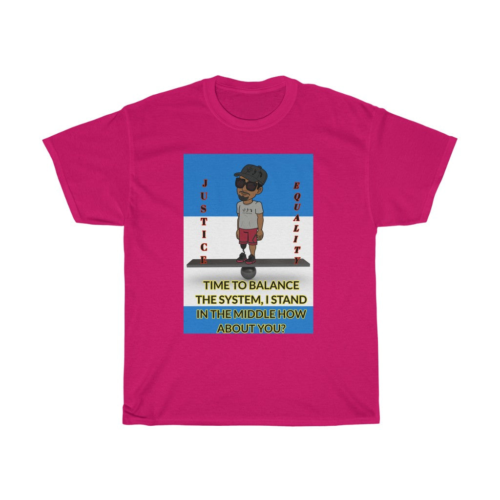 Five Toes Down Balance Unisex Tee