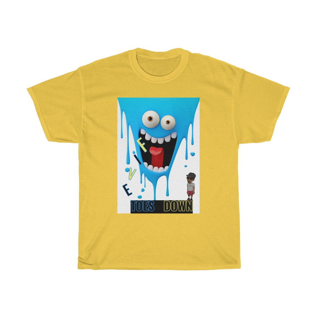 Five Toes Down Scream Unisex Tee