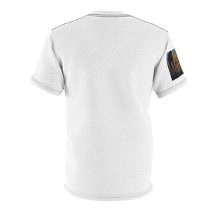 Five Toes Down Game White Unisex Cut & Sew Tee