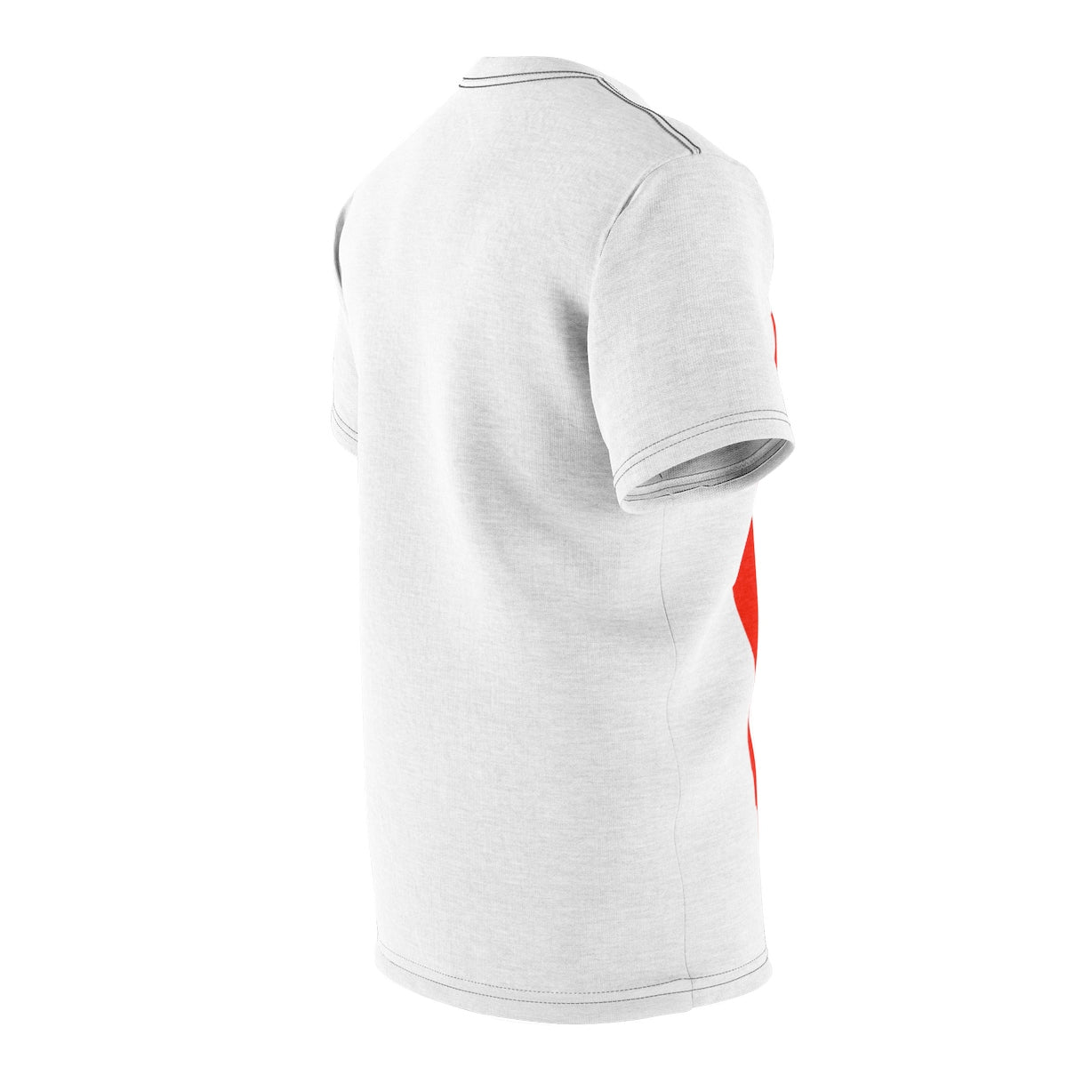 Five Toes Down Vertical Unisex Cut & Sew Tee