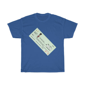 Five Toes Down Check Unisex Tee
