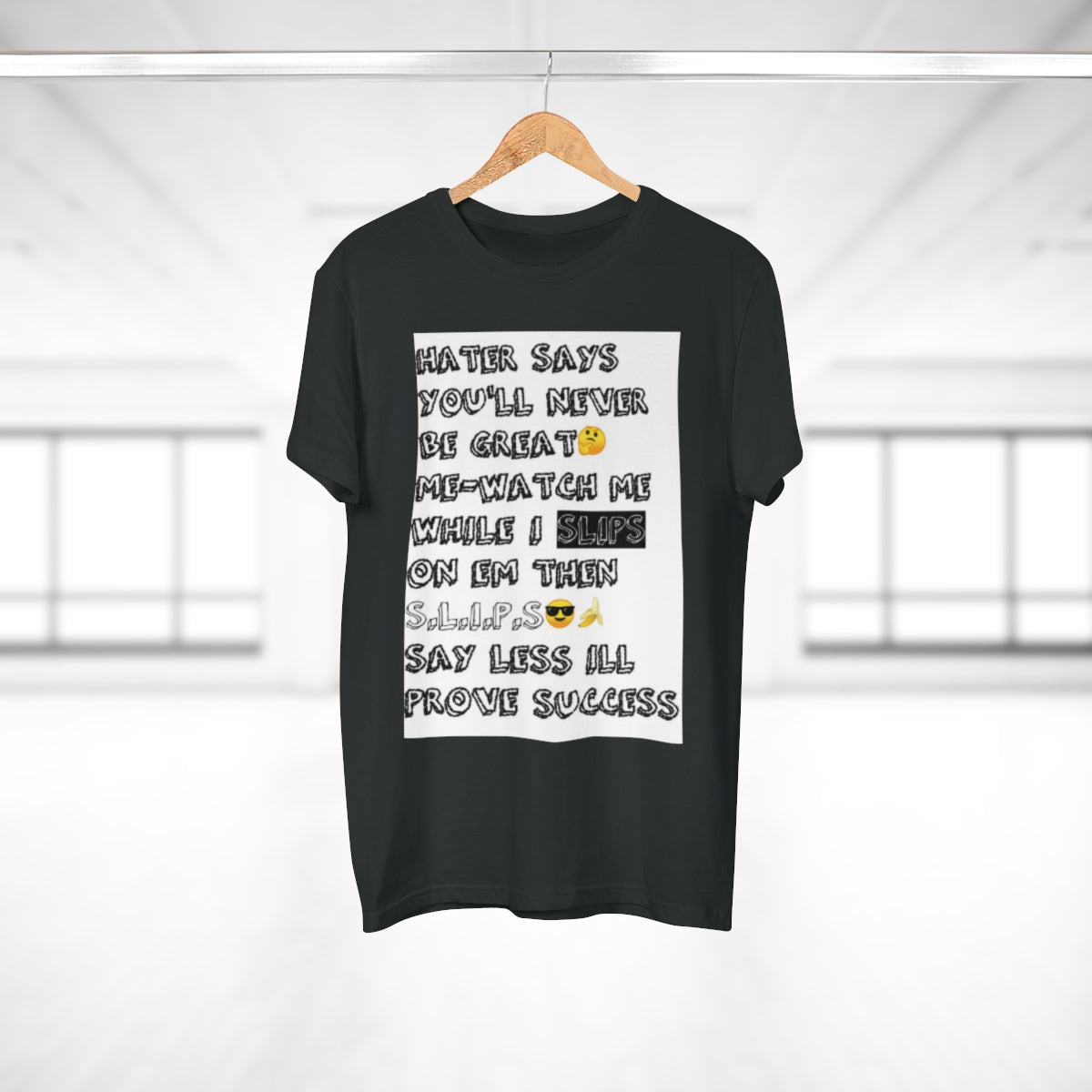 Five Toes Down Single Jersey Men's T-shirt Hater Says