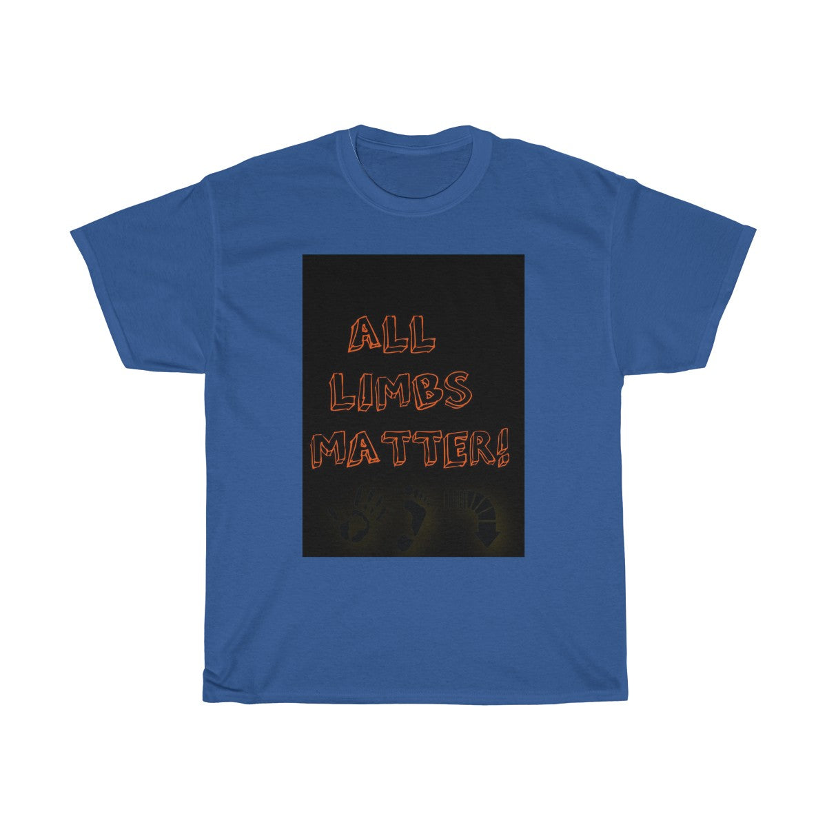 Five Toes Down All Limbs Matter Unisex Tee
