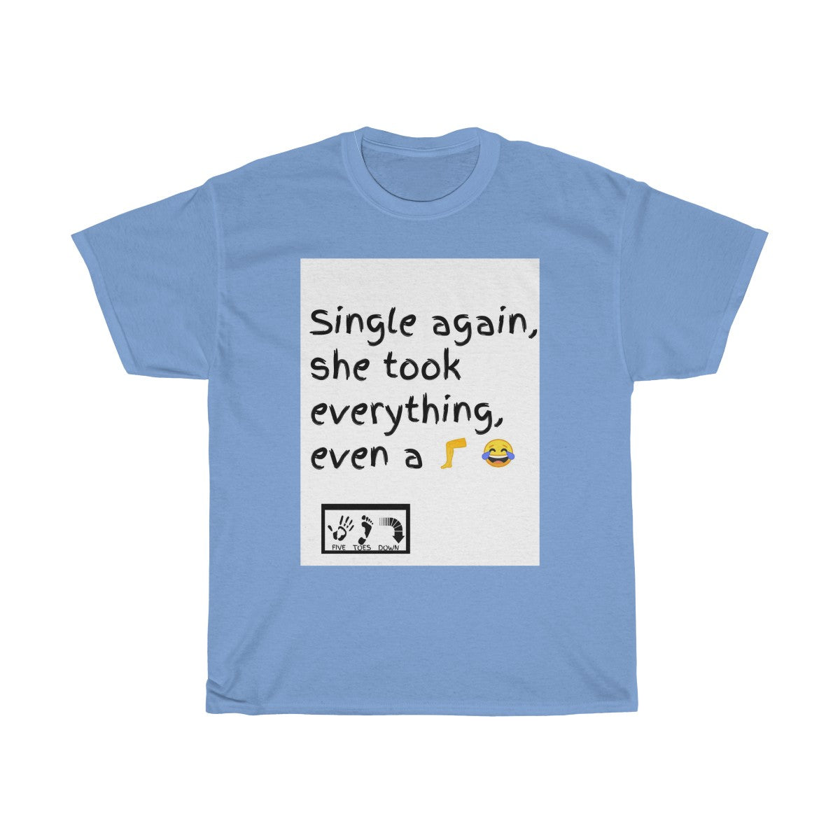 Five Toes Down She Took Unisex Tee