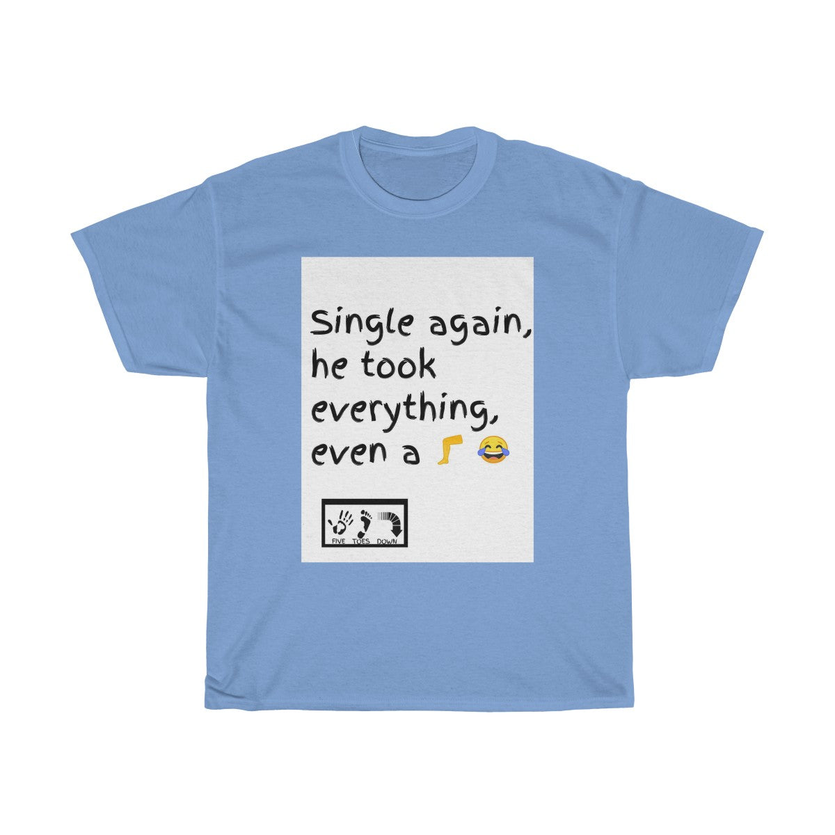 Five Toes Down He Took Unisex Tee
