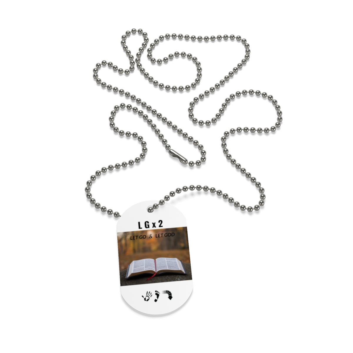 Five Toes Down LGx2 Dog Tag