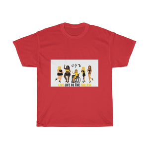 Five Toes Down Live Life Unisex Tee