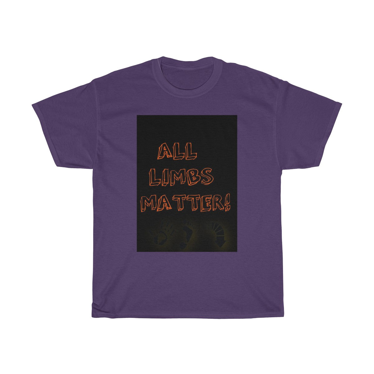 Five Toes Down All Limbs Matter Unisex Tee