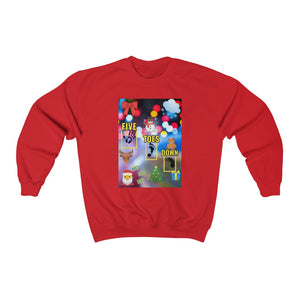 Five Toes Down Logo Christmas Unisex Heavy Blend Sweatshirt