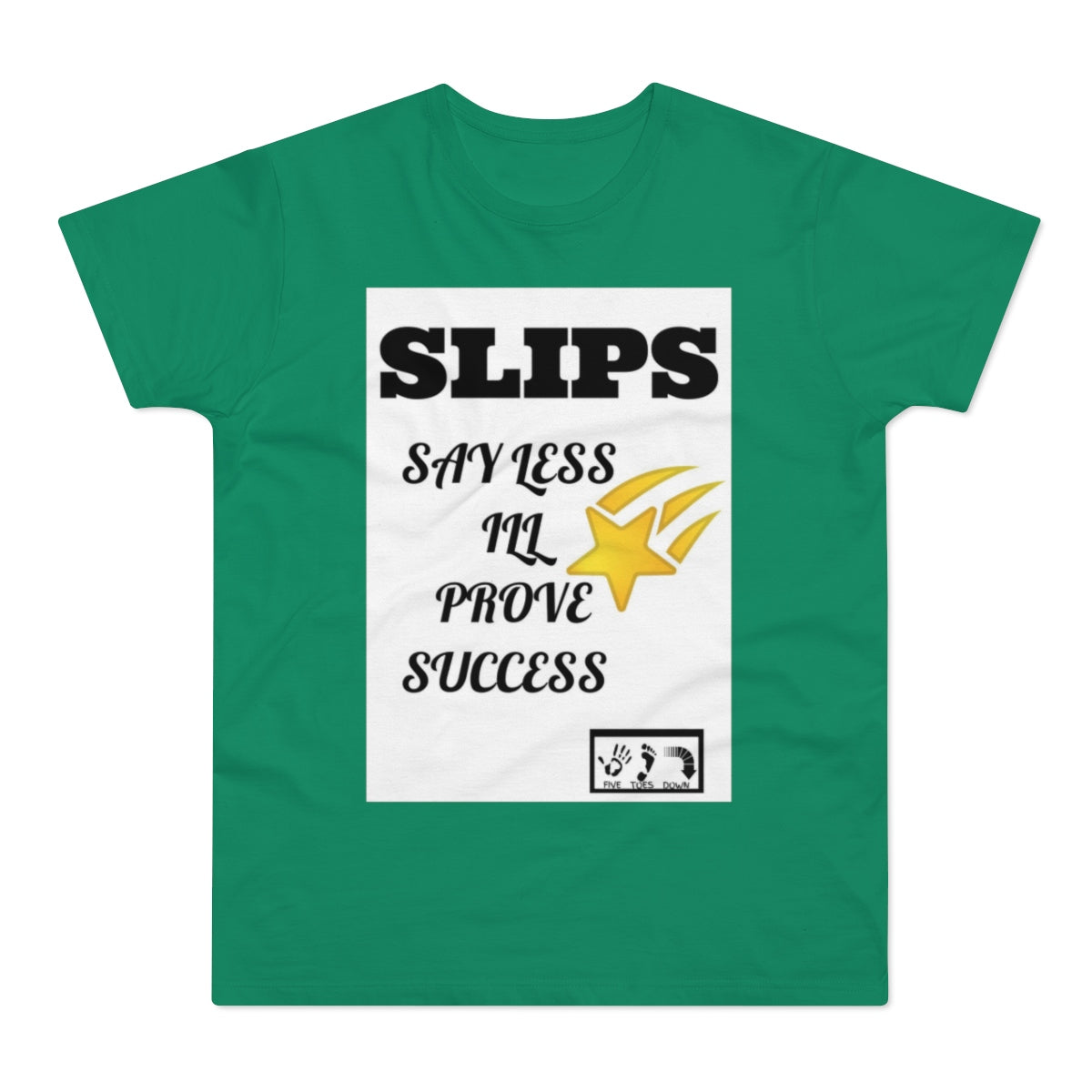 Five Toes Down Single Jersey Men's T-shirt SLIPS