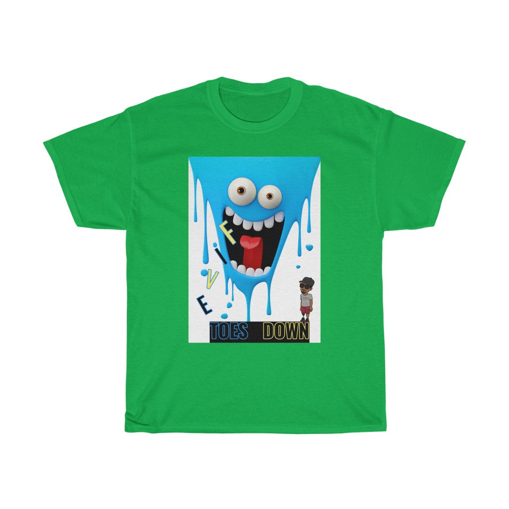 Five Toes Down Scream Unisex Tee