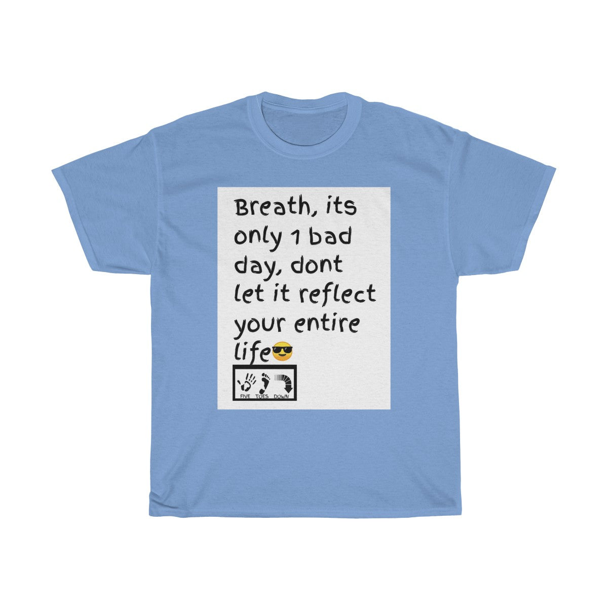 Five Toes Down Breath Unisex Tee