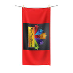 Five Toes Down Star Polycotton Towel