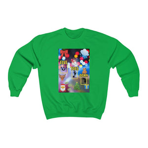 Five Toes Down Logo Christmas Unisex Heavy Blend Sweatshirt
