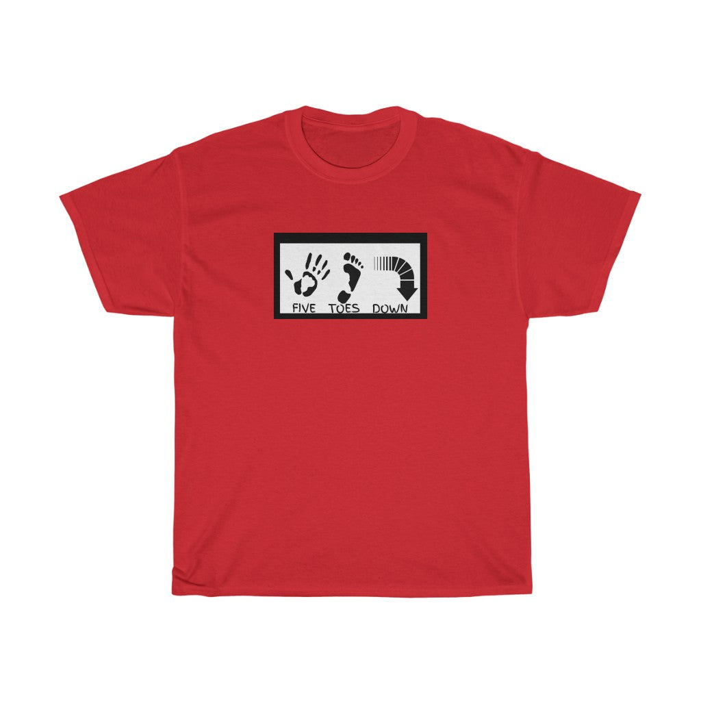 Five Toes Down Logo Unisex Tee
