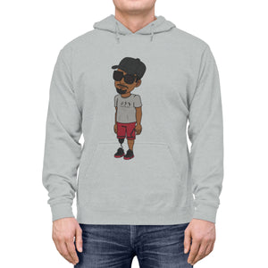 Five Toes Down Henry Amputee Unisex Lightweight Hoodie