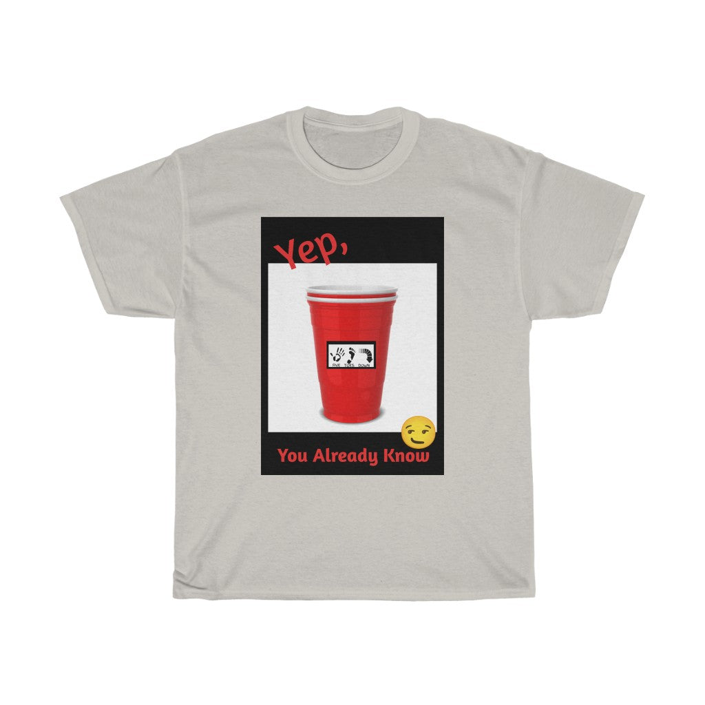 Five Toes Down Red Cup Unisex Tee