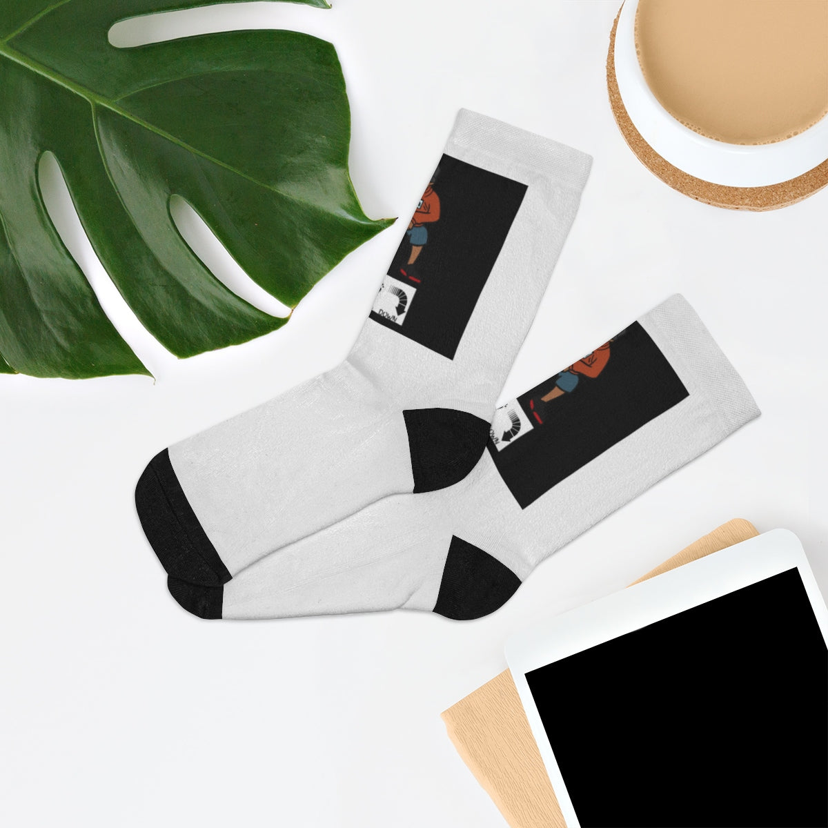 Five Toes Down Pose Socks