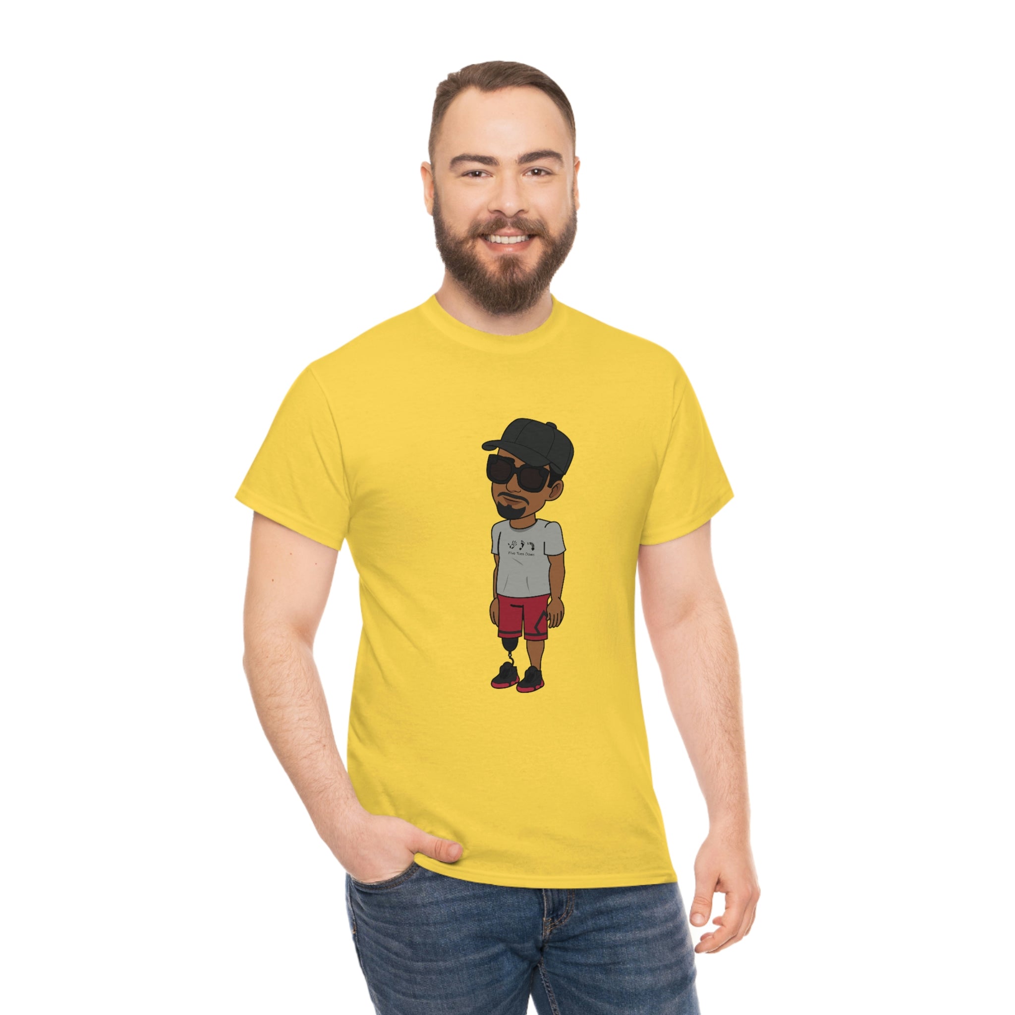 Five Toes Down Henry Unisex Tee
