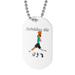 Five Toes Down Catch Air Dog Tag