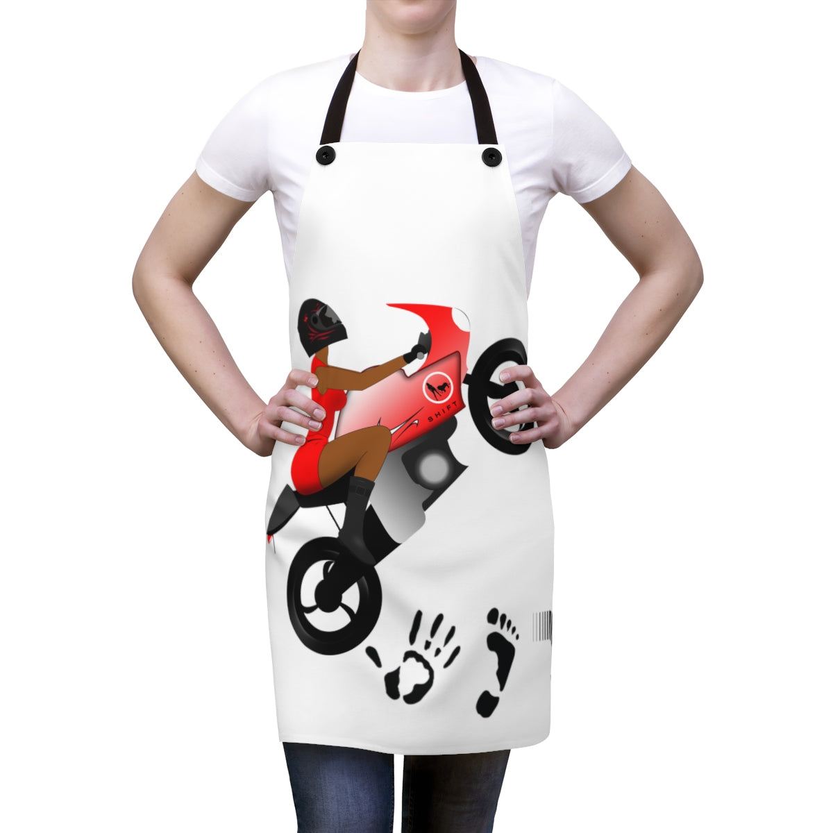 Five Toes Down Lady Rider Apron