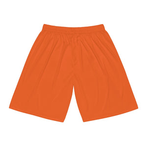 Five Toes Down Basketball Shorts Orange