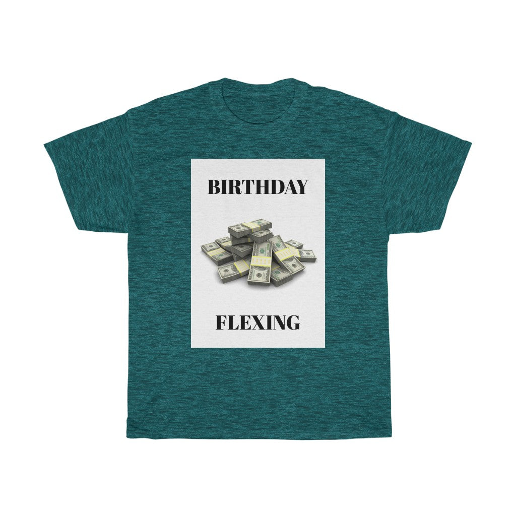 Five Toes Down Flexing Birthday Tee