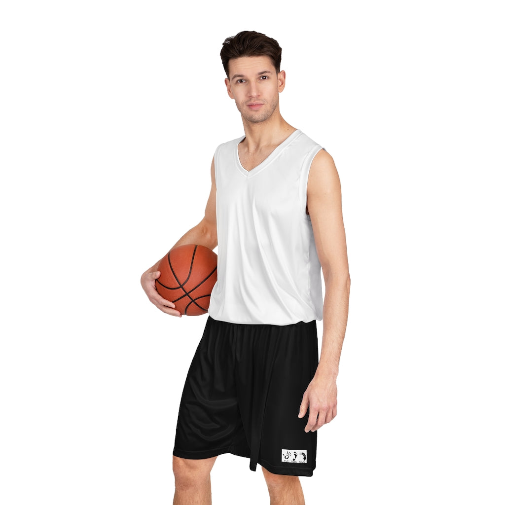 Five Toes Down Basketball Shorts Black