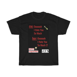 Five Toes Down I hate you Unisex Tee